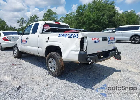 2020 Toyota Tacoma Sr from USA, damaged, VIN 3TYRX5GN8LT001887